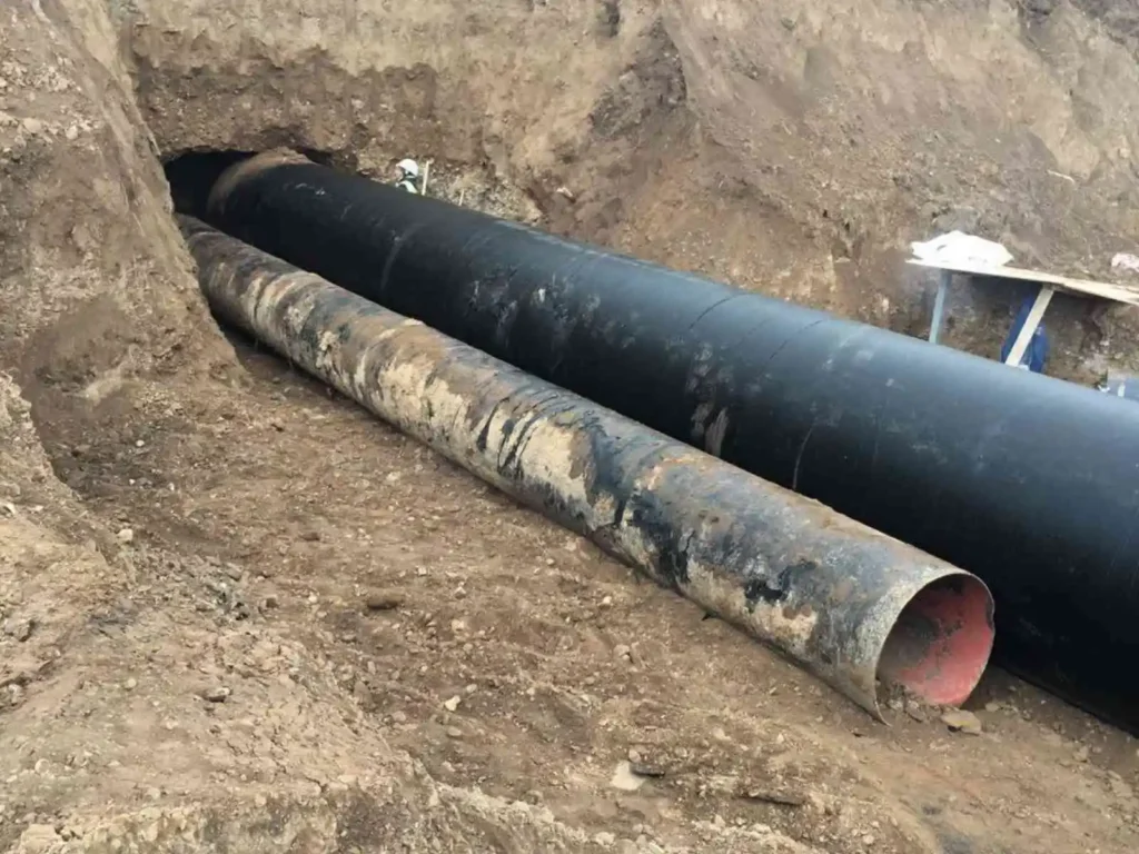 Yatay boru sürme (boring) sistemi