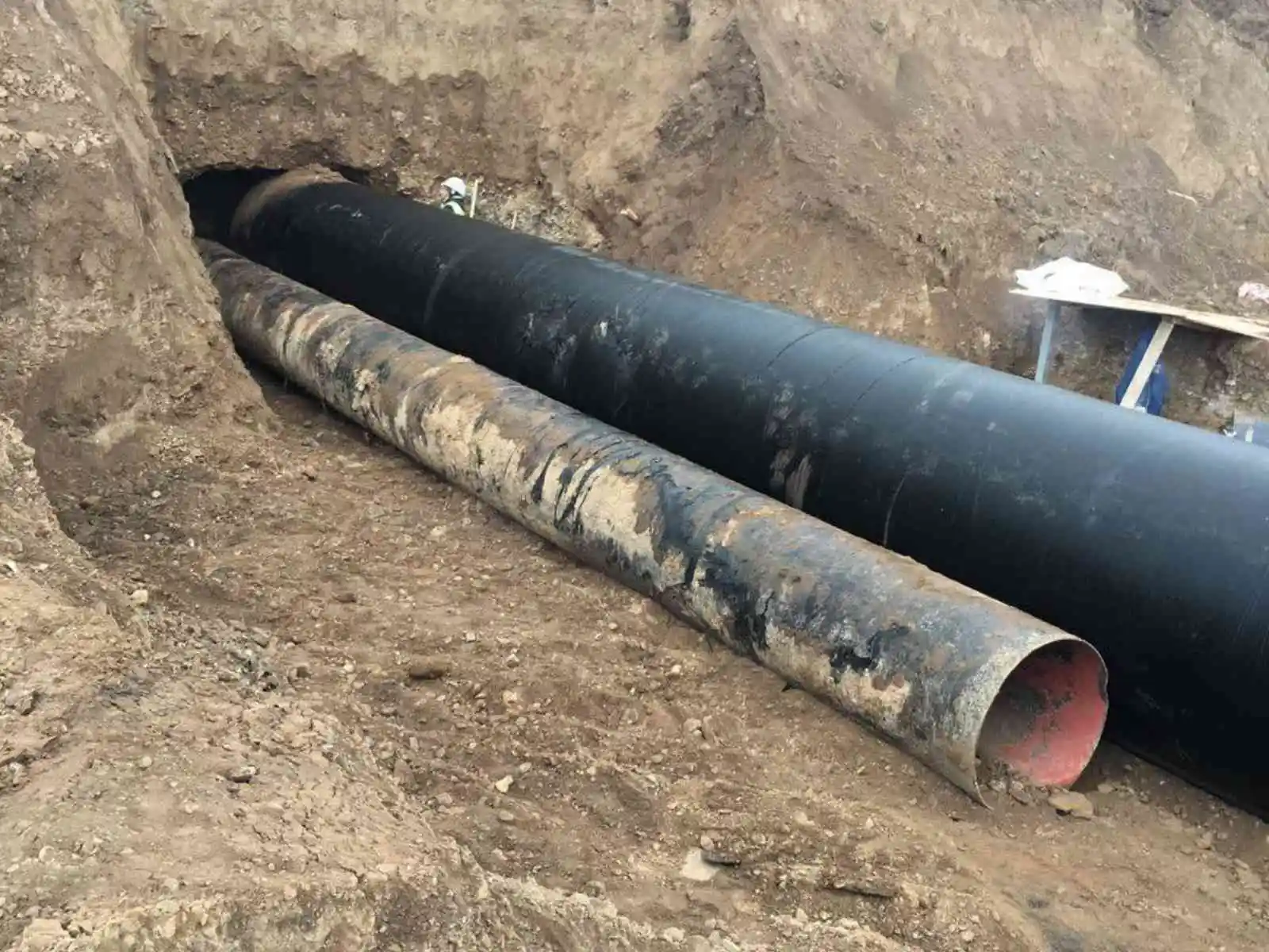 Yatay boru sürme (boring) sistemi